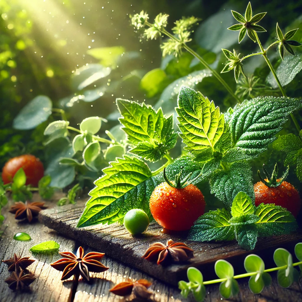Mint & Tomato Leaf