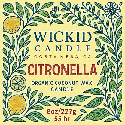 Citronella – Hand-Poured Candle
