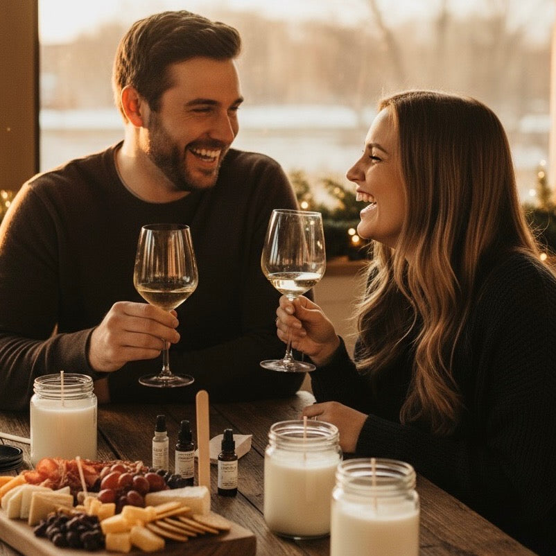 Wick & Wine Candle Making Workshop